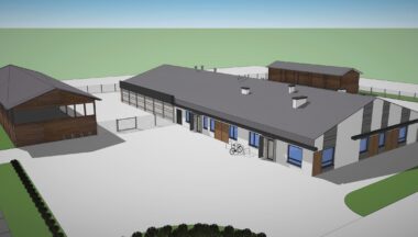 Zdjęcie dla artykułu „Rewitalizacja zdegradowanego budynku wraz z otoczeniem zlokalizowanego w centrum Baranowa Sandomierskiego, na potrzeby realizacji zadań statutowych gminy”