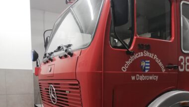Zdjęcie dla artykułu „Przeciwdziałanie zagrożeniom poprzez zakup średniego samochodu ratowniczo-gaśniczego dla jednostki Ochotniczej Straży Pożarnej w Dąbrowicy”
